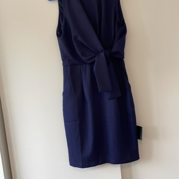 Lulus blue dress with pockets. Size small with tags - Picture 3 of 8
